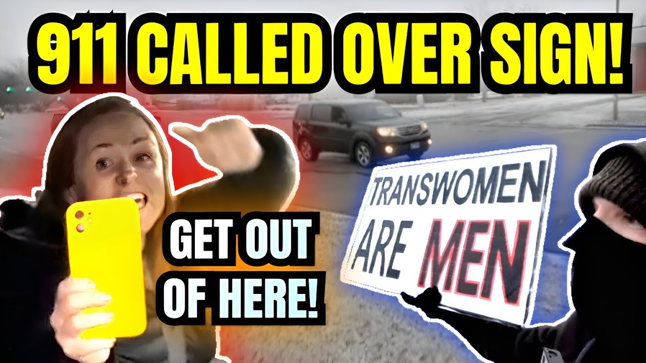 Enraged Woman Calls 911 Over Sign! | First Amendment | MIDWEST AUDIT