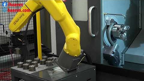 Máy tiện CNC Haas ST-10 + Robot Fanuc