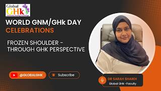 Frozen shoulder - Through GHk Perspective - World GNM/GHk Day Celebrations 2026