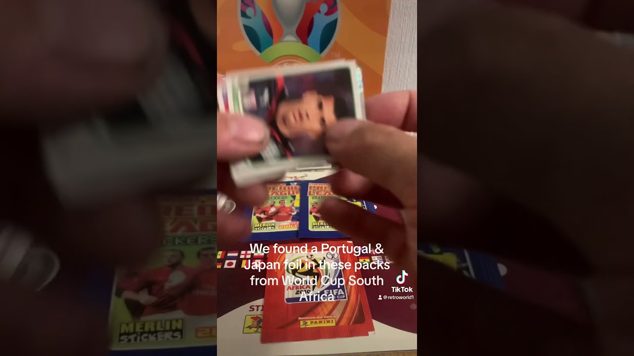 Football stickers sealed for 13 years what can we find , subscribe for more