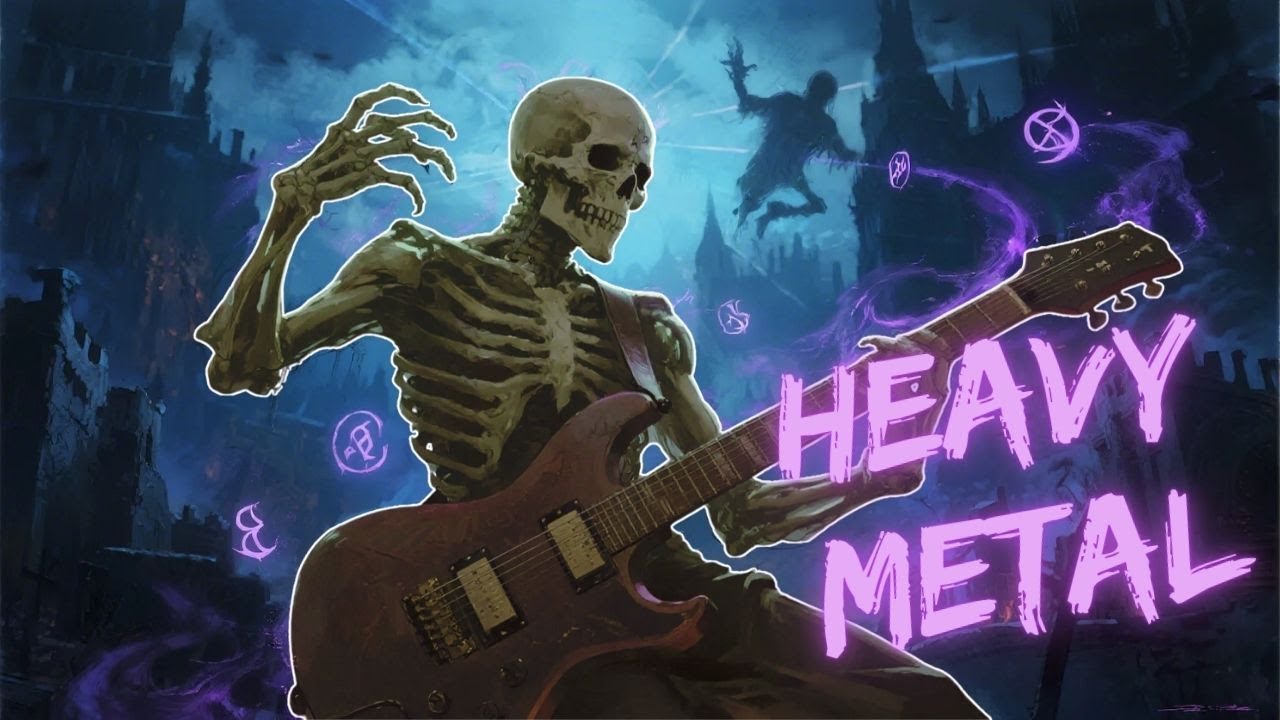 Ultimate Heavy Metal Instrumental Mix 2025 – Epic Riffs, Powerful Drums & Dark Energy