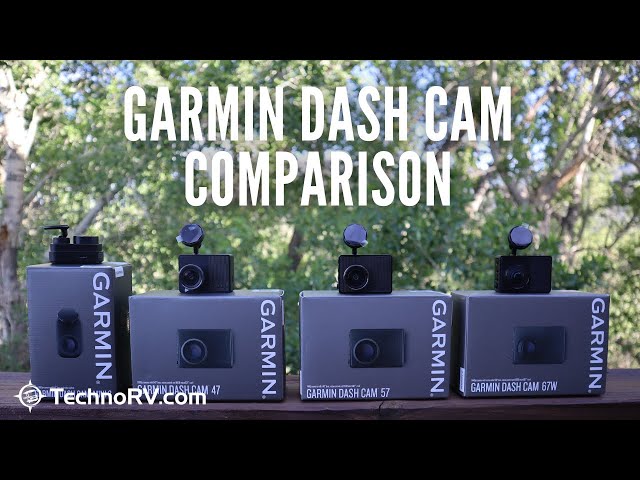 Garmin Dash Cam Comparison: DC Mini 2, DC 47, DC 57, and DC 67W