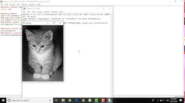 Tutorial OpenCV Python 3.7 - Part 1 Membaca, Menampilkan, dan Menyimpan Gambar