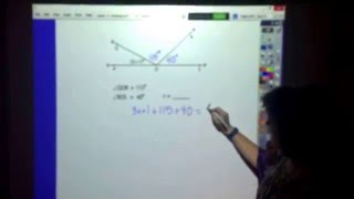 Supplementary Angles and Equations