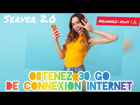 Obtenez 30 Go de connexion internet gratuitement