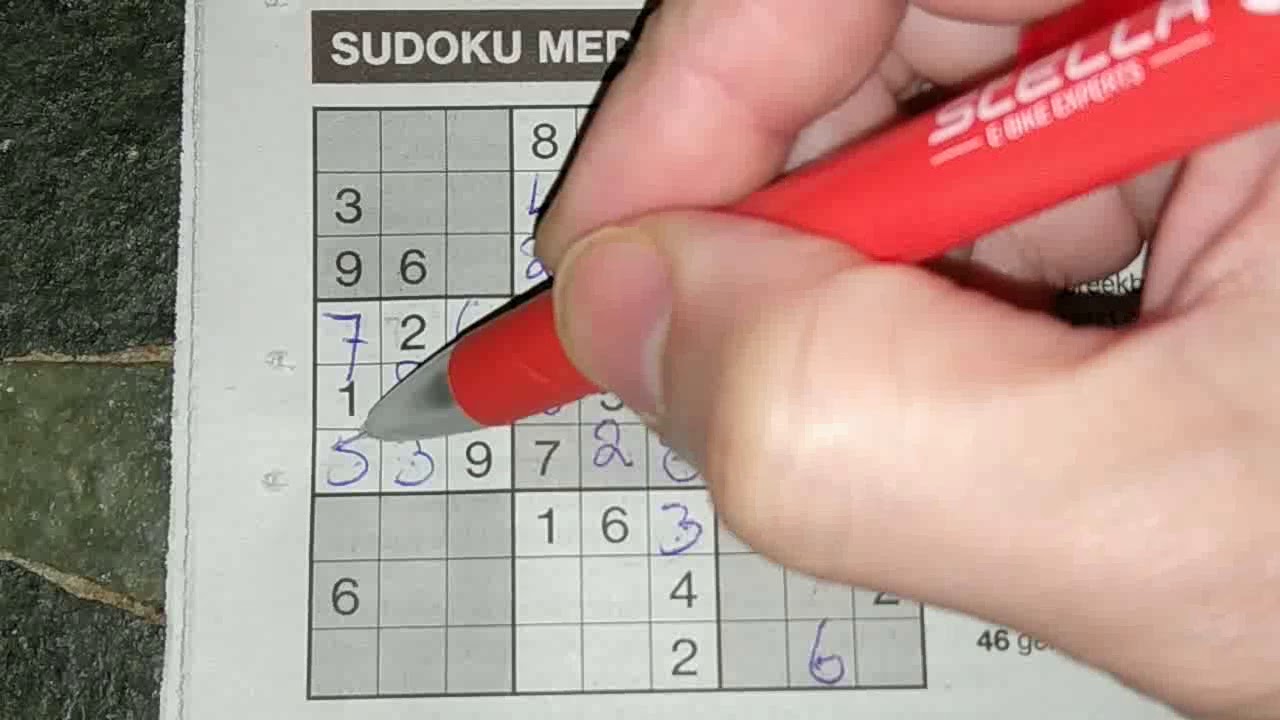 This Should Not Be Complicated For You 470 A Medium Sudoku Puzzle 