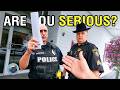 Psycho Cop Makes a Baseless ID Demand at Southampton Central | Corrupt Cops Caught