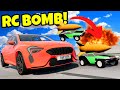 Escaping rc cars with bombs strapped to them in beamng drive mods