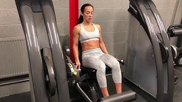 Leg Extension Drop Set