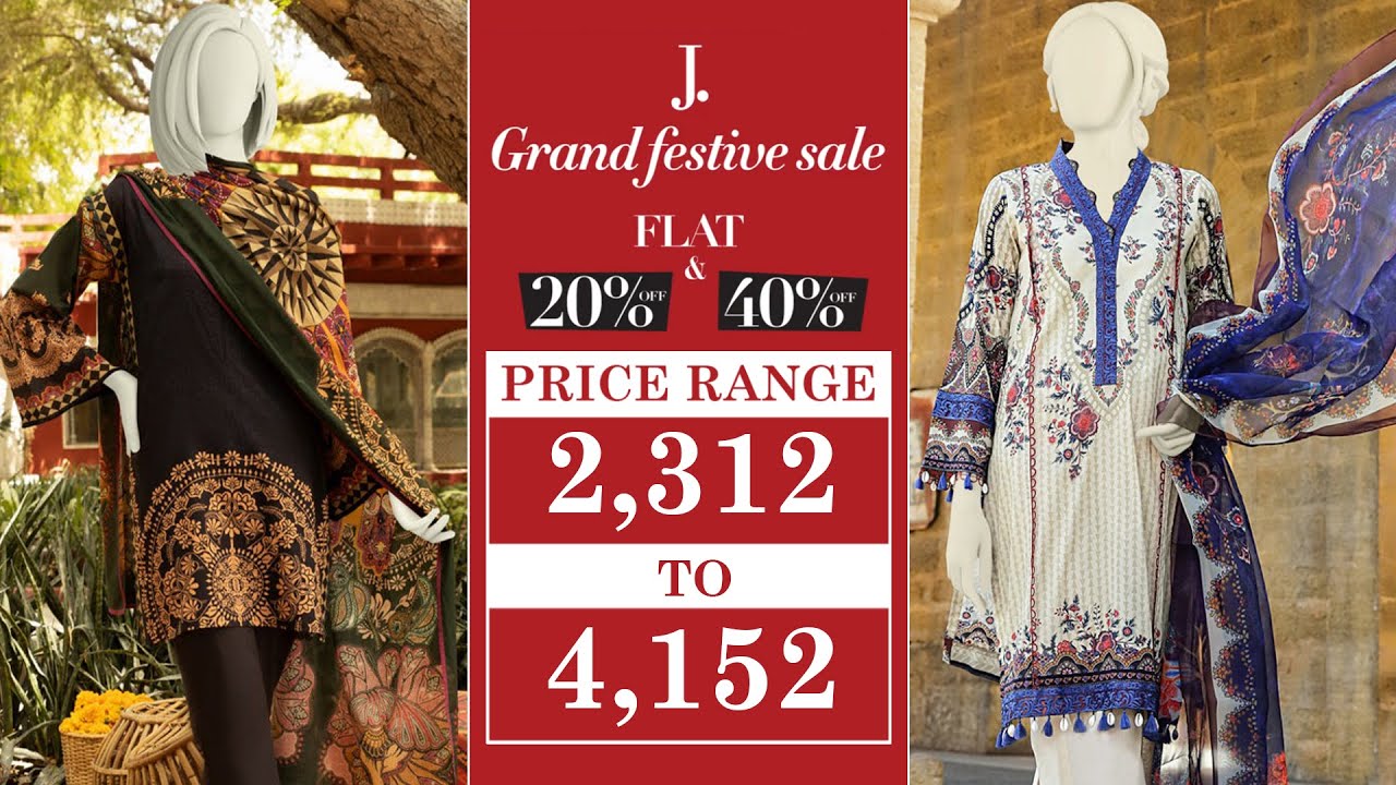 J. Grand Festive Sale is here! 10 best products in review Urdu Hindi | Azlan Aali TV