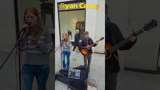 Ryan Casey Wows Dublin! 🌟 Live Busking Cover of “Stick Season” on Grafton Street #busking