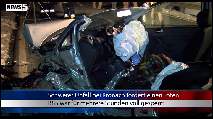 07.02.2015 (KC) Frontalcrash auf der B85: Ein Toter, vier Schwerverletzte