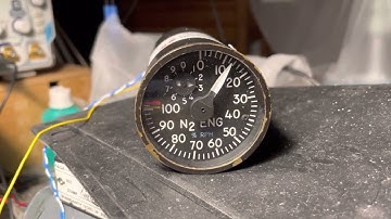 Digital Synchro Driver Board - N2 RPM Tachometer Test