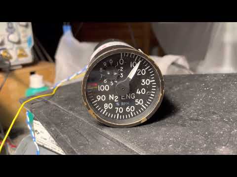 Digital Synchro Driver Board - N2 RPM Tachometer Test