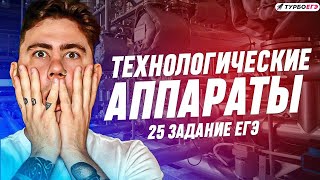 Задание 25 ЕГЭ по химии | Технологические аппараты | ТурбоЕГЭ