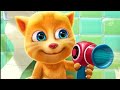 القط المتكلم تعليم الأطفال نطق الفواكه 