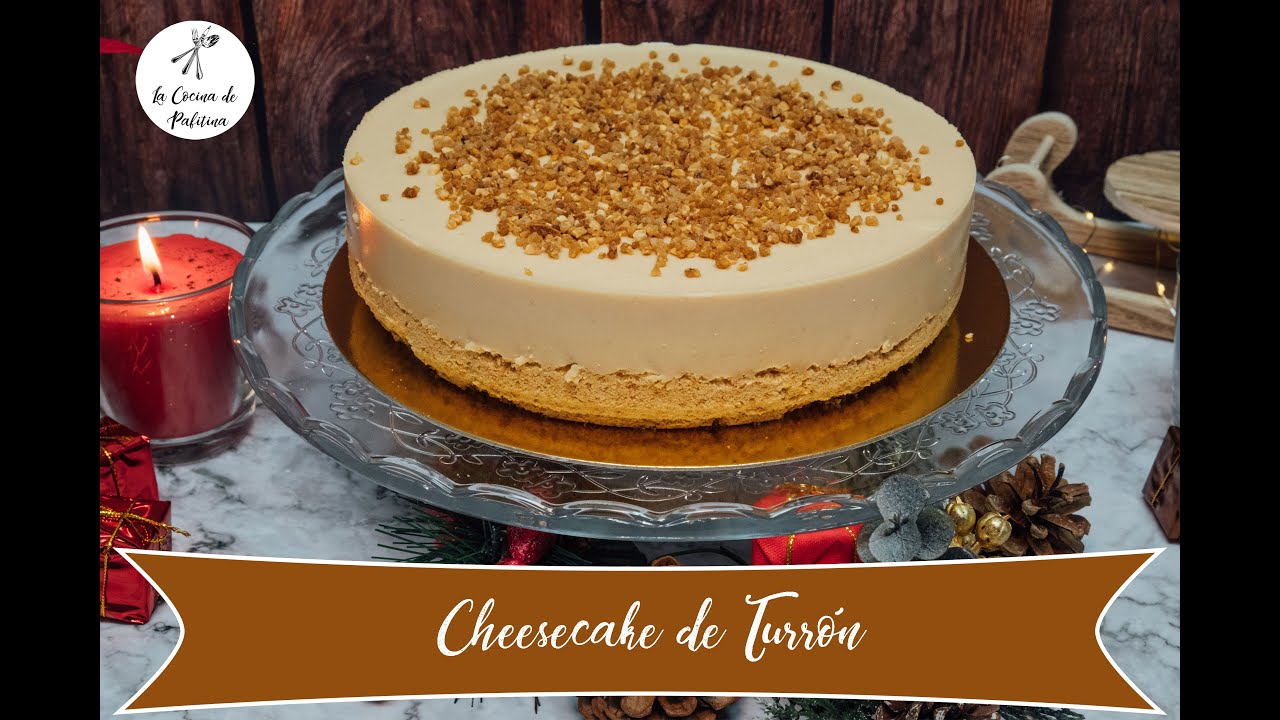 Cheesecake de Turrón (Sin Horno y Sin Azúcar) | Recetas Navideñas | Recetas Monsieur Cuisine Plus