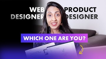 Web Design vs Product Design | They are NOT the same!