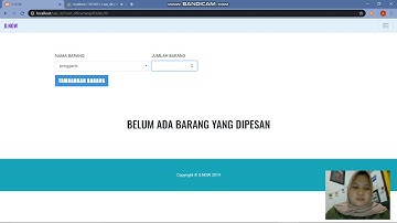 Design & Web Programming - Aplikasi Web Pemesanan Barang dengan Codeigniter
