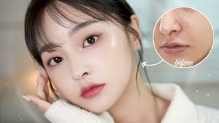 Neat and transparent makeup that makes your skin look clear as if you are not wearing makeup