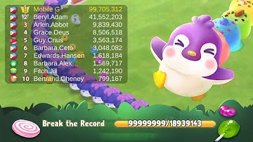 🔴✅✅ 99,999,999 Highest Game Score Ever 🏆 Sweet Crossing Snake.io 🐉 Gameplay