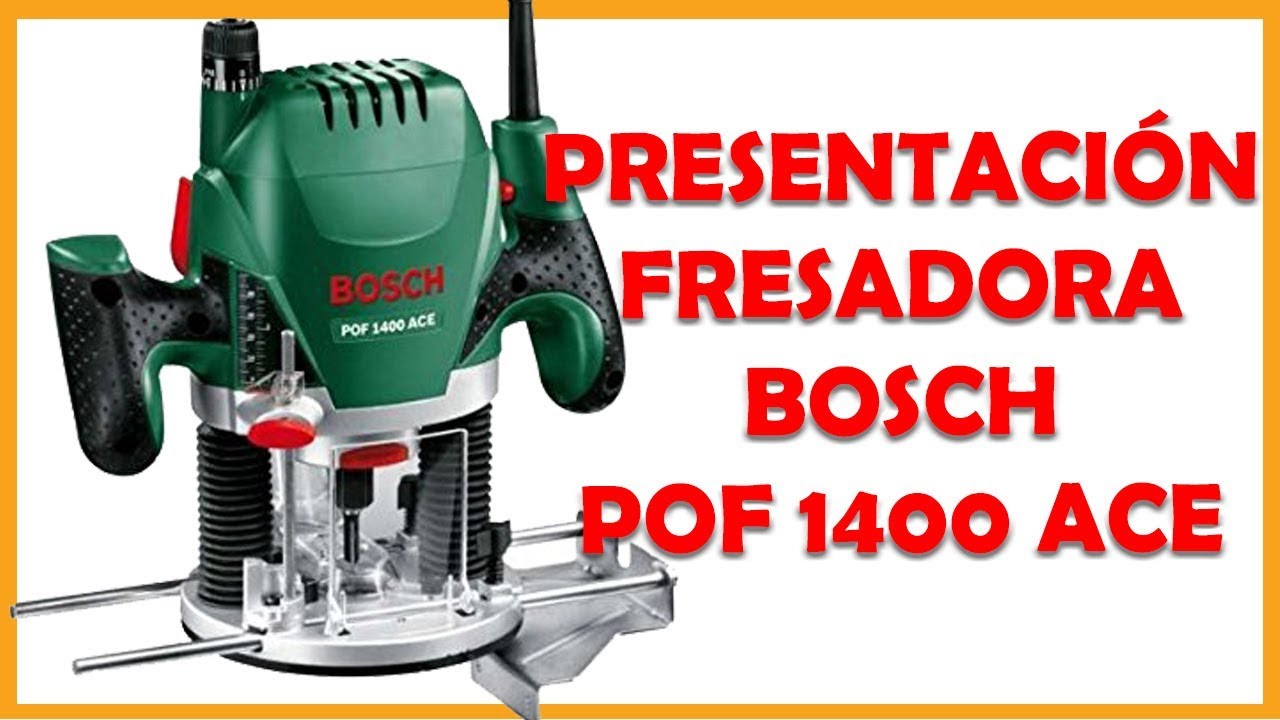 Fresatrice verticale Bosch POF 1400 ACE (0)