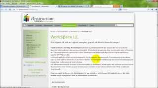 Tutoriel vidéo n°1.  Installation d'Interwrite Workspace