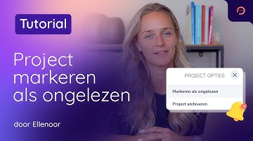 Project markeren als ongelezen | Woub Tutorial