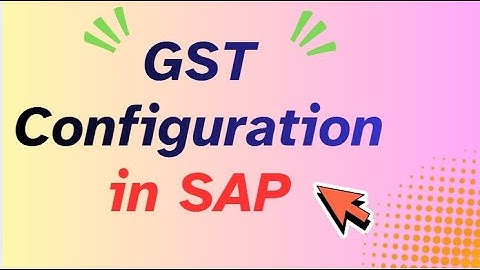 GST Configuration in SAP | Step-by-Step GST Setup in SAP | visit my website: www.kumarconsulting.in