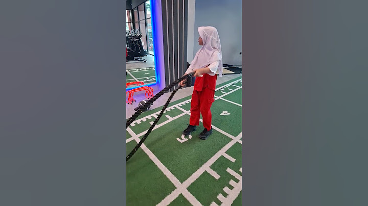 Zhafirah nge gym , anak anak ngegym di fitness center