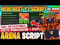 [🔥ARENA🏟️] Escape Tsunami For Brainrots Script *NO KEY* AUTO PVP,  AUTO MINIGAME POPCORN, CANDY ESP