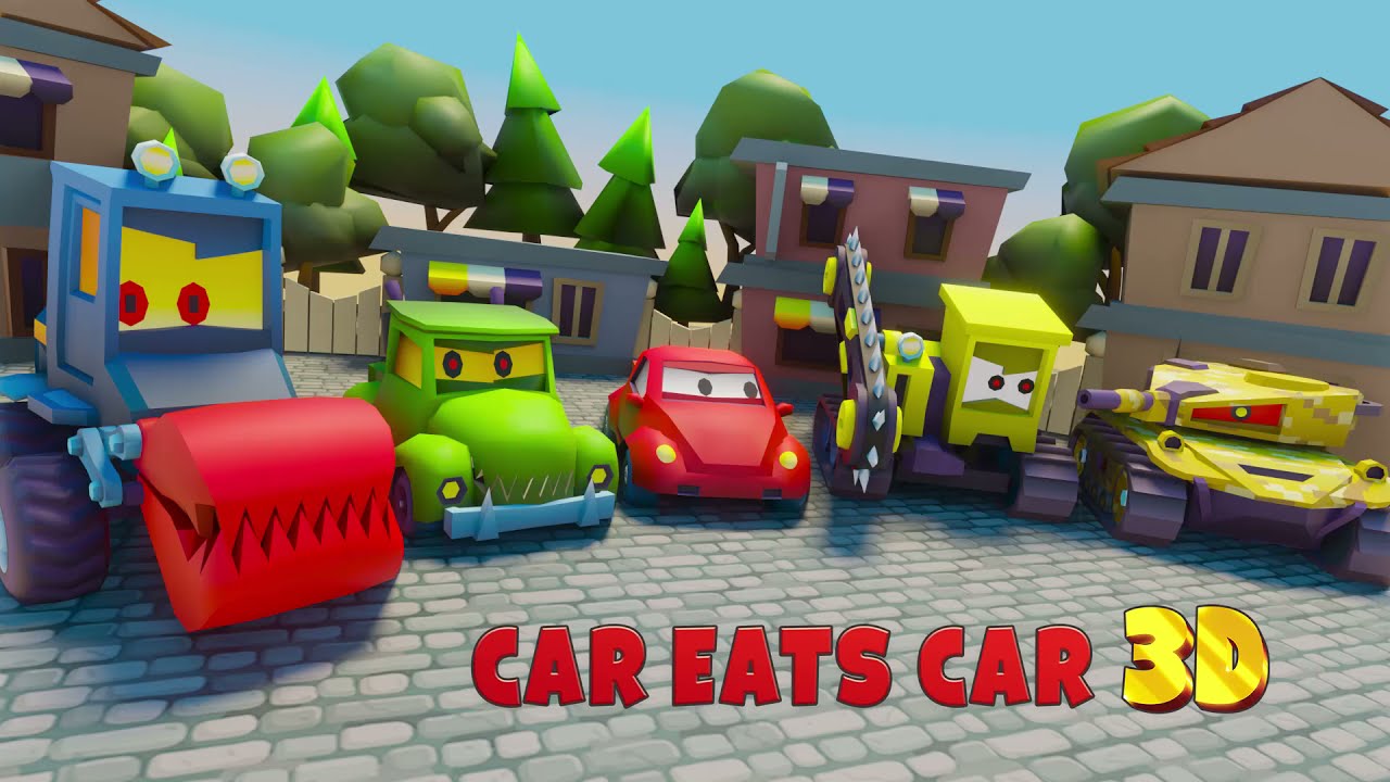 Car Eats Car 3D MOD APK cover