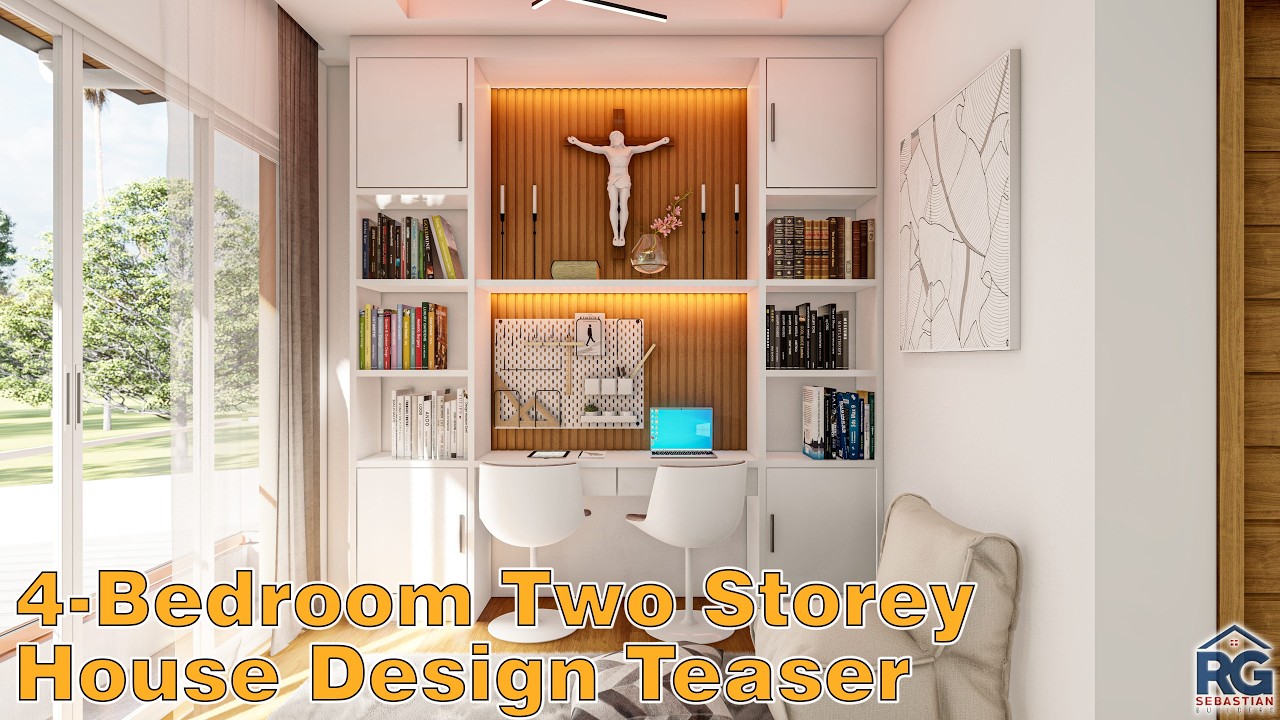 4-Bedroom Two Storey House Design Teaser no. 41 #architecture #home # ...