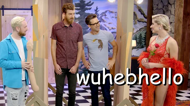 rhett and link trying to speak for 6 more minutes ...