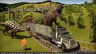 Jungle Dino Truck Transport 3D Android Gameplay screenshot 1