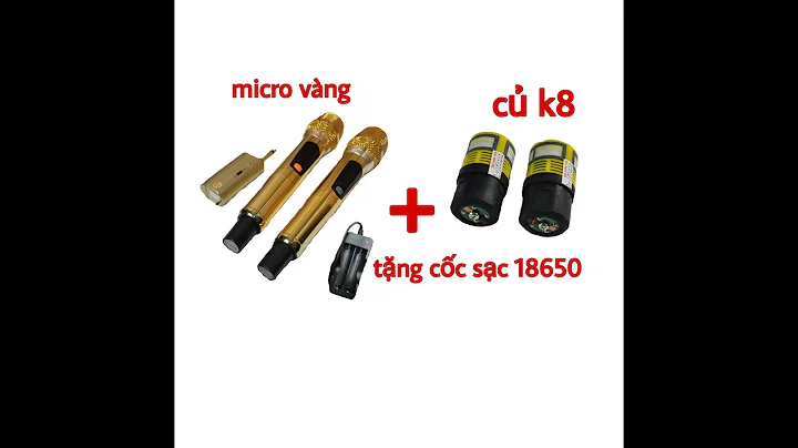 micro vàng độ củ k8 hát rất nhẹ ( hổ trợ khách lớn tuổi hát sieu khỏe luôn)