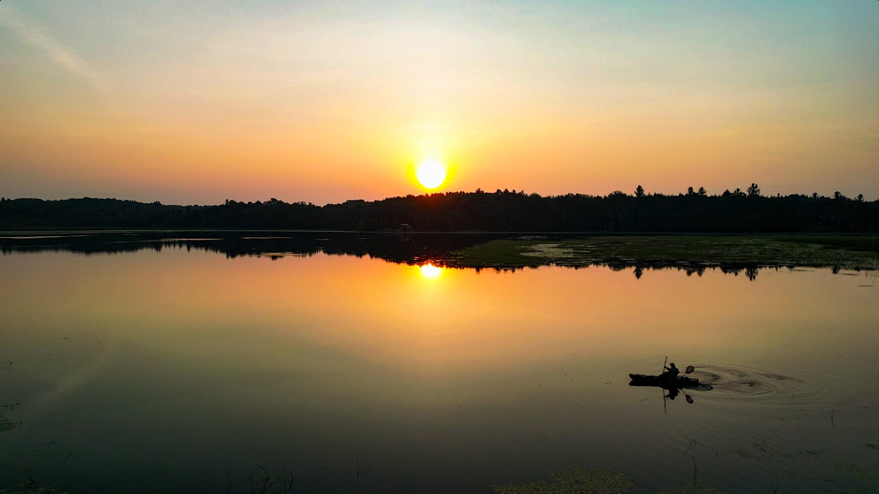 Chasing Largemouth Bass on the Fly | Lanark Highlands Kayak Fishing