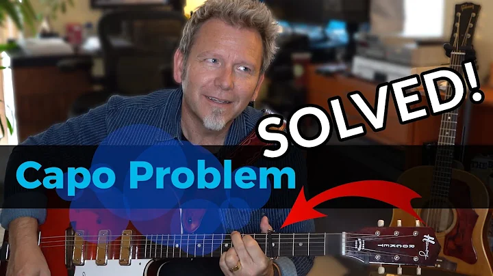 CAPO PROBLEM  SOLVED! This Capo conquers retuning issues with thick or tapered guitar necks.