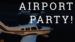Airport parties get CRAZY! - Halloween Special