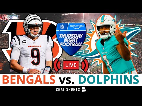 Dolphins vs. Bengals Live Streaming Scoreboard, Play-By-Play