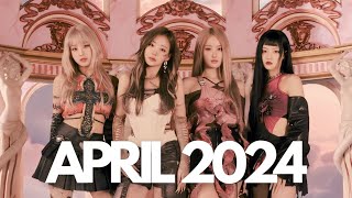 ranking april 2024 kpop comebacks