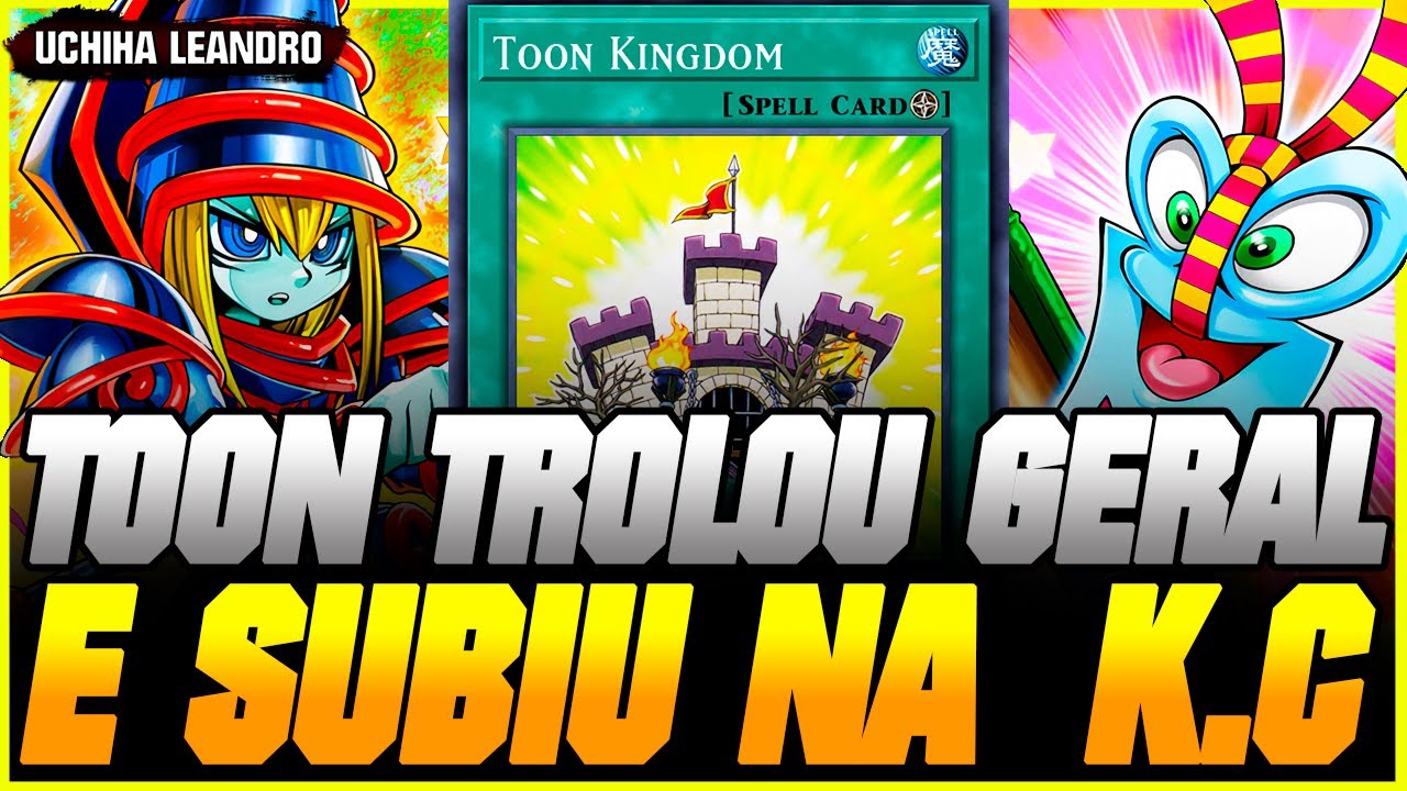 USEI MEU DECK TOON NA K.C E DEU MUITO CERTO // YU-pGi-Oh! Duel Links
