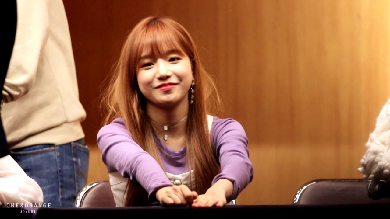 181117 아이즈원 izone 팬사인회 조유리 직캠