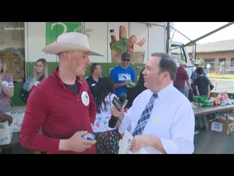 Beef Counts distributes meer at West Central Community Center