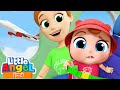 छोटे जोन की पहली हवाई जहाज यात्रा I Airplane Trip I Nursery Rhymes &amp; Songs | Little Angel Hindi