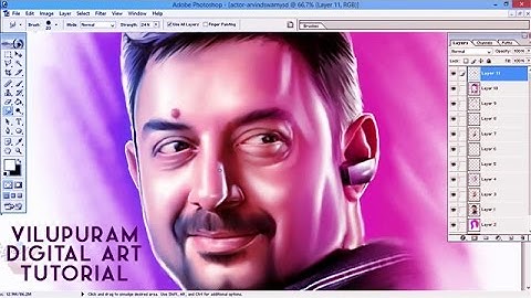 Digital Art Tutorial - Secret Full Tutorial