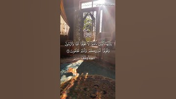 #بلغوا_عني_ولو_آيه بصوت هشام مجدي الآية      27  الي      28 من سورة