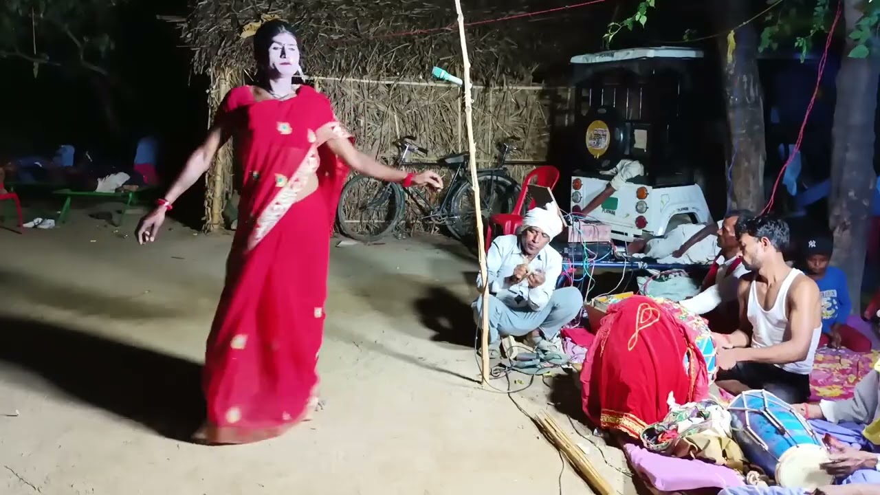 बंगलिया पाठ उर्फ लकड़हारा देहाती प्रोग्राम रंजीत मास्टर ग्राम खलील पूरवा भदौरा निकट इकौना  श्रावस्ती