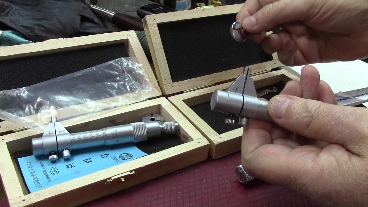 Internal Micrometer from Banggood review and a few other tools...