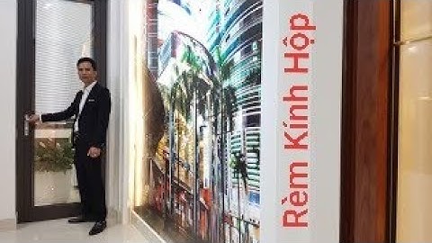 🔴 QW209 - Rèm trong kính hộp hút chân không || Cửa nhôm hệ nhập khẩu có rèm sáo trong kính khí trơ